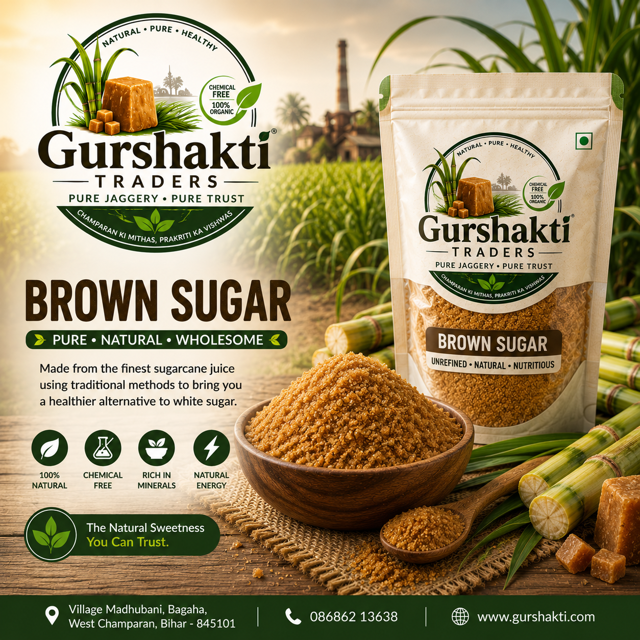 Brown Sugar - Gurshakti Traders