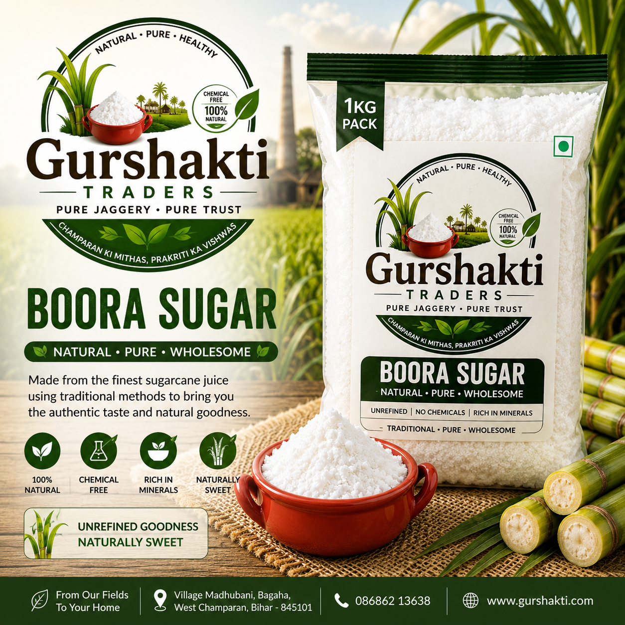 Bura Sugar - Gurshakti Traders